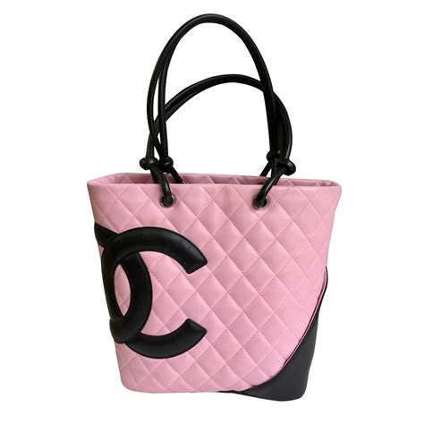 chanel pink cotton tote|pink chanel bag vintage.